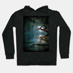 Tree in flooded lands Hoodie